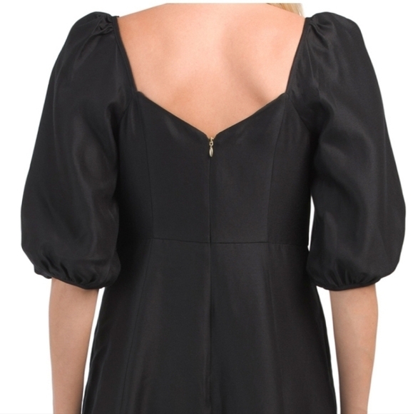 DRAPER James Black Silk Blend June Dress - Picture 5 of 16